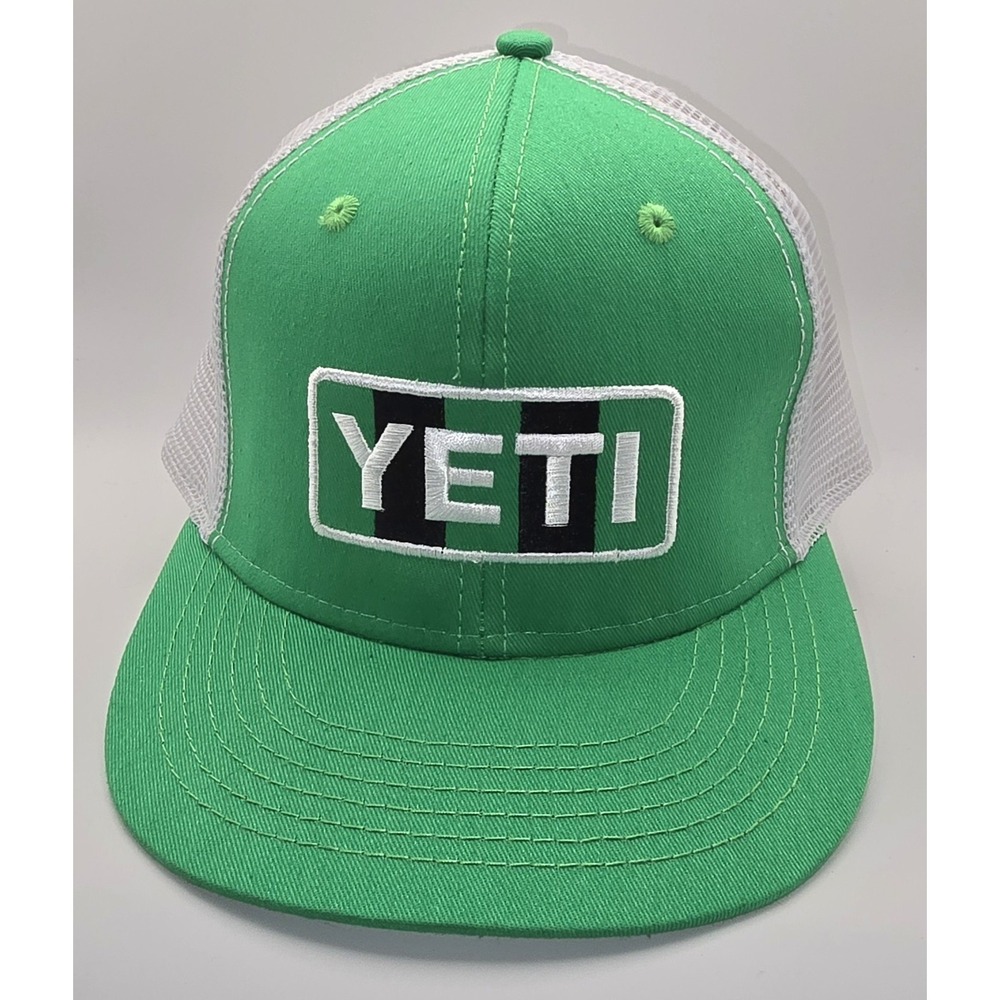 Yeti Green Snapback Hat Austin FC Soccer Colab Mesh Trucker Baseball Hat‎ -1644